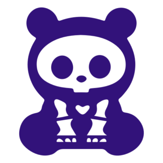 X-Ray Panda Decal (Purple)